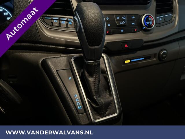 Ford TRANSIT CUSTOM 2.0 TDCI 170pk Automaat L2H1 Inrichting Euro6 Airco | Navigatie | Camera | Android Auto | LED Trekhaak Cruisecontrol, Verwarmde voorruit, Stoelverwarming, Parkeersensoren, Bijrijdersbank