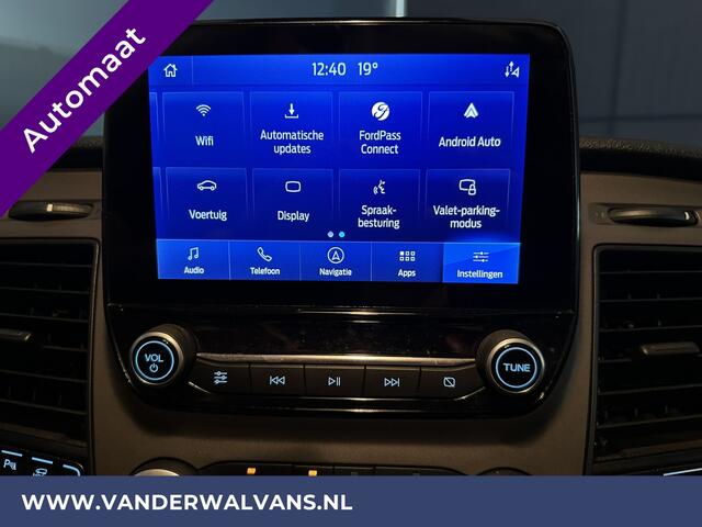 Ford TRANSIT CUSTOM 2.0 TDCI 170pk Automaat L2H1 Inrichting Euro6 Airco | Navigatie | Camera | Android Auto | LED Trekhaak Cruisecontrol, Verwarmde voorruit, Stoelverwarming, Parkeersensoren, Bijrijdersbank
