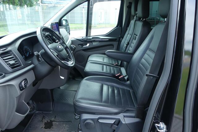 Ford TRANSIT CUSTOM 340 2.0 TDCI L2H1 DC Trail CRUISE, WINTER PACK, 6 p., NAVI, LEER, TREKHAAK, CAMERA, AIRCO, 52.865KM