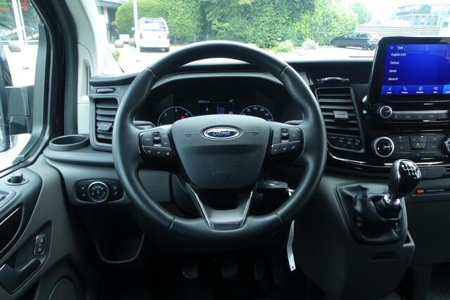Ford TRANSIT CUSTOM 340 2.0 TDCI L2H1 DC Trail CRUISE, WINTER PACK, 6 p., NAVI, LEER, TREKHAAK, CAMERA, AIRCO, 52.865KM