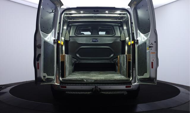 Ford TRANSIT CUSTOM PLATINUM EDITION 2.0TDCI Aut. DUBB.CAB.L2 BI XENON | LEDER | CARPLAY | CAMERA | STOELVERW | TREKHAAK | DAB | NAVI | LMV