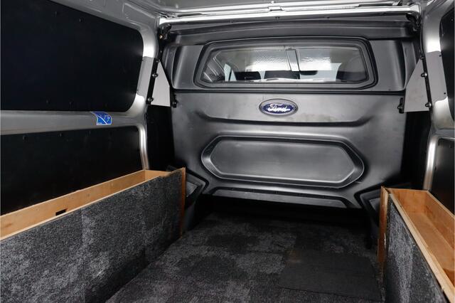 Ford TRANSIT CUSTOM PLATINUM EDITION 2.0TDCI Aut. DUBB.CAB.L2 BI XENON | LEDER | CARPLAY | CAMERA | STOELVERW | TREKHAAK | DAB | NAVI | LMV