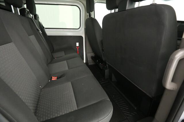Ford TRANSIT CUSTOM 320 2.0 TDCI L2H1 Limited | Dubbele Cabine | 6 Persoons Airco Camera Carplay Cruise PDC 18''LMV Trekhaak