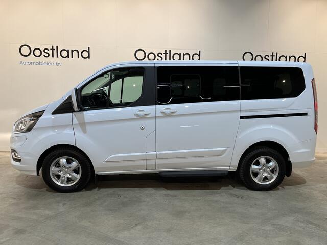 Ford TRANSIT CUSTOM Tourneo 320 1.0 L1H1 PHEV Titanium 130 PK Automaat 8 Persoons / 2x Schuifdeur / Euro 6 / CarPlay / Camera / Airco / Cruise Control / LMV / Navigatie / Klep / 14.000 KM !!