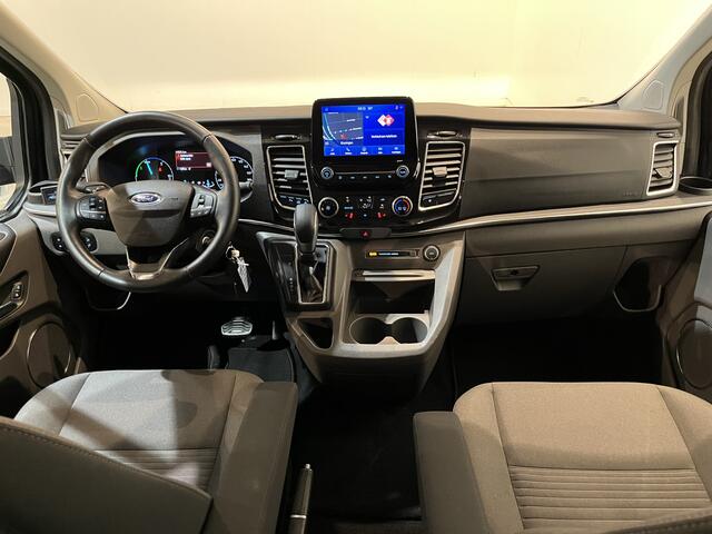 Ford TRANSIT CUSTOM Tourneo 320 1.0 L1H1 PHEV Titanium 130 PK Automaat 8 Persoons / 2x Schuifdeur / Euro 6 / CarPlay / Camera / Airco / Cruise Control / LMV / Navigatie / Klep / 14.000 KM !!