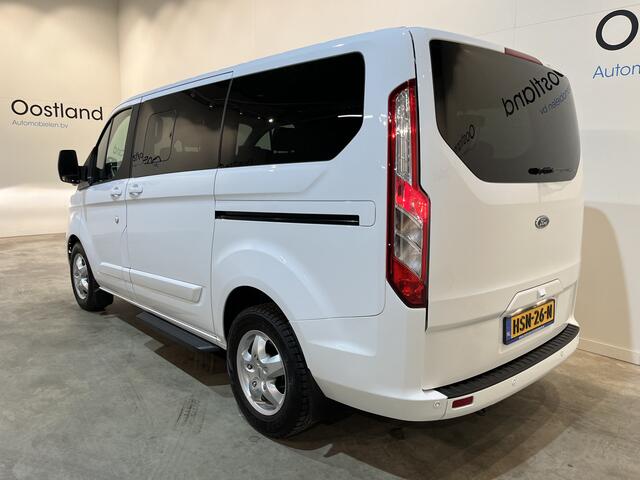 Ford TRANSIT CUSTOM Tourneo 320 1.0 L1H1 PHEV Titanium 130 PK Automaat 8 Persoons / 2x Schuifdeur / Euro 6 / CarPlay / Camera / Airco / Cruise Control / LMV / Navigatie / Klep / 14.000 KM !!