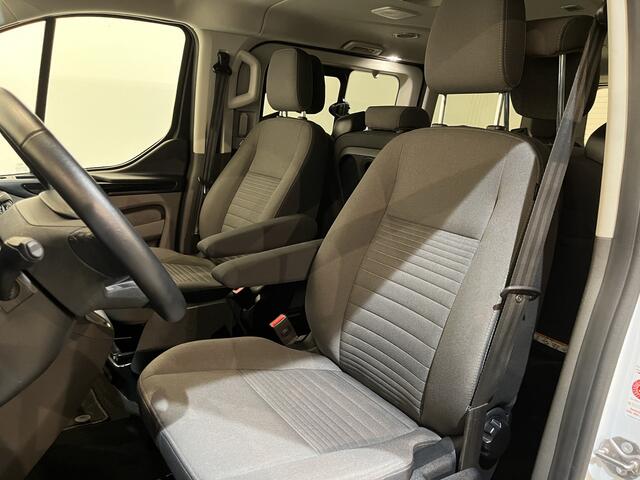 Ford TRANSIT CUSTOM Tourneo 320 1.0 L1H1 PHEV Titanium 130 PK Automaat 8 Persoons / 2x Schuifdeur / Euro 6 / CarPlay / Camera / Airco / Cruise Control / LMV / Navigatie / Klep / 14.000 KM !!
