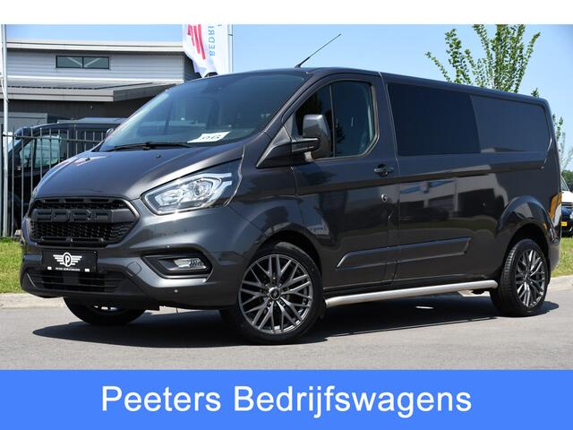 Ford TRANSIT CUSTOM 300 2.0 TDCI L2H1 Raptor Edition DC Limited Cruise, Carplay, NAVI, 130PK, Multimedia, Sensoren, Stoelverwarming, Uniek!