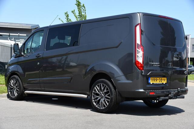 Ford TRANSIT CUSTOM 300 2.0 TDCI L2H1 Raptor Edition DC Limited Cruise, Carplay, NAVI, 130PK, Multimedia, Sensoren, Stoelverwarming, Uniek!