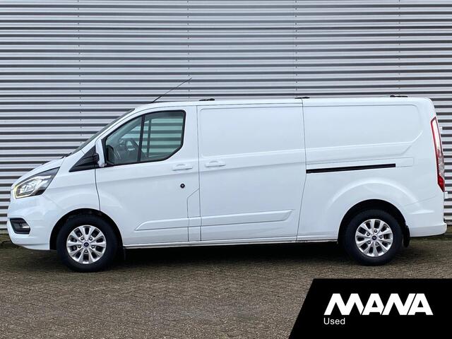 Ford TRANSIT CUSTOM 300 2.0 TDCI L2H1 LIMITED 2X schuif Automaat 170PK LIMITED LED Cruise Camera Sensoren Trekhaak Bluetooth