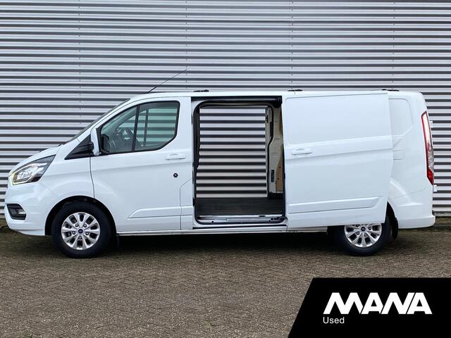 Ford TRANSIT CUSTOM 300 2.0 TDCI L2H1 LIMITED 2X schuif Automaat 170PK LIMITED LED Cruise Camera Sensoren Trekhaak Bluetooth