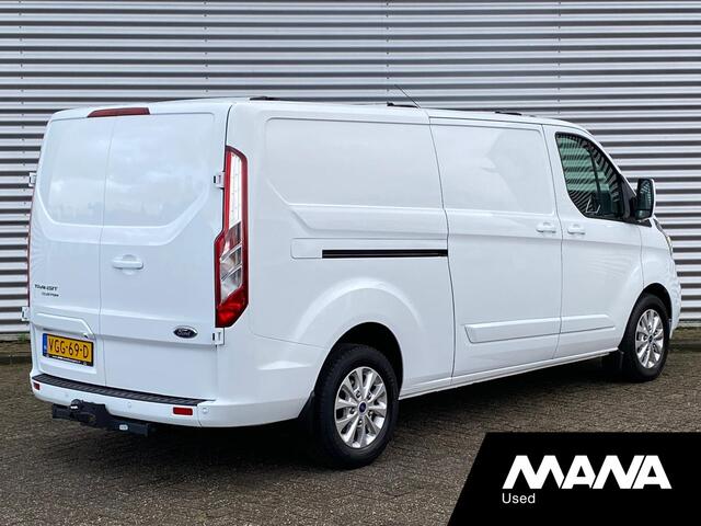 Ford TRANSIT CUSTOM 300 2.0 TDCI L2H1 LIMITED 2X schuif Automaat 170PK LIMITED LED Cruise Camera Sensoren Trekhaak Bluetooth