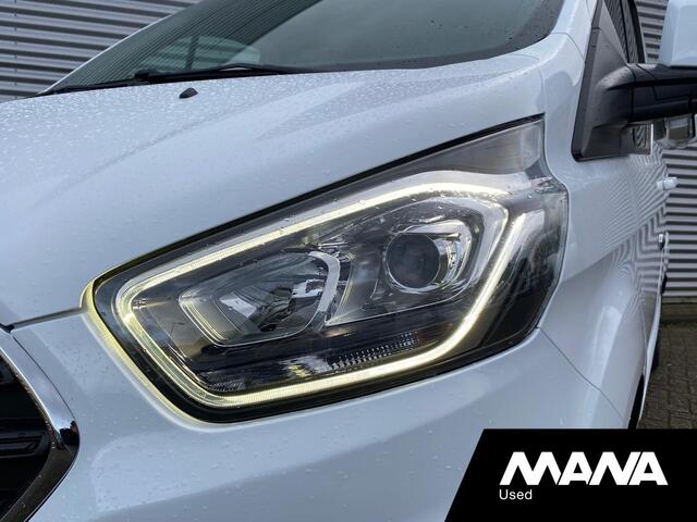 Ford TRANSIT CUSTOM 300 2.0 TDCI L2H1 LIMITED 2X schuif Automaat 170PK LIMITED LED Cruise Camera Sensoren Trekhaak Bluetooth