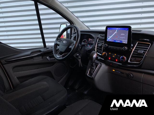 Ford TRANSIT CUSTOM 300 2.0 TDCI L2H1 LIMITED 2X schuif Automaat 170PK LIMITED LED Cruise Camera Sensoren Trekhaak Bluetooth