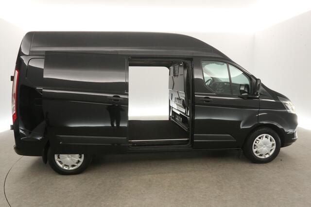 Ford TRANSIT CUSTOM 300 2.0 TDCI L2H2 2xSchuifdeur Airco Camera Cruise LED 3 Persoons PDC Elektrpakket