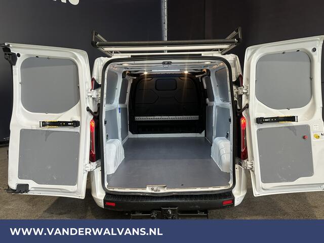 Ford TRANSIT CUSTOM 2.0 TDCI 130pk L2H1 Euro6 Airco | 2800kg Trekhaak | Imperiaal | Camera | Navigatie | LED | Cruisecontrol Android Auto, Parkeersensoren, Bijrijdersbank