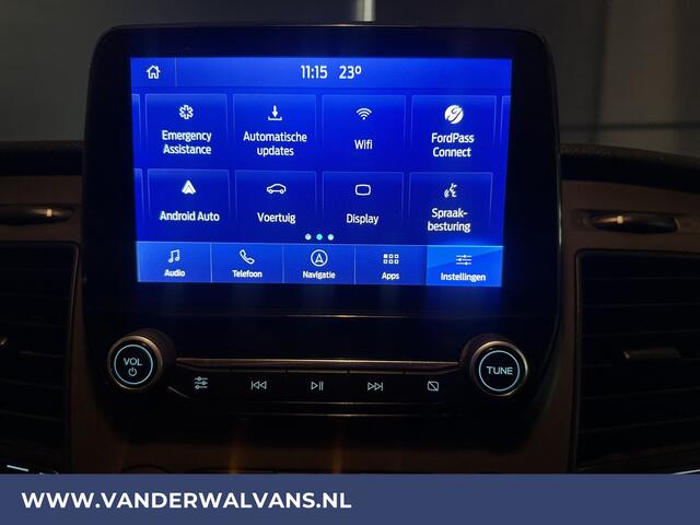 Ford TRANSIT CUSTOM 2.0 TDCI 130pk L2H1 Euro6 Airco | 2800kg Trekhaak | Imperiaal | Camera | Navigatie | LED | Cruisecontrol Android Auto, Parkeersensoren, Bijrijdersbank