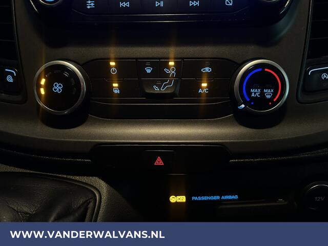Ford TRANSIT CUSTOM 2.0 TDCI 130pk L2H1 Euro6 Airco | 2800kg Trekhaak | Imperiaal | Camera | Navigatie | LED | Cruisecontrol Android Auto, Parkeersensoren, Bijrijdersbank