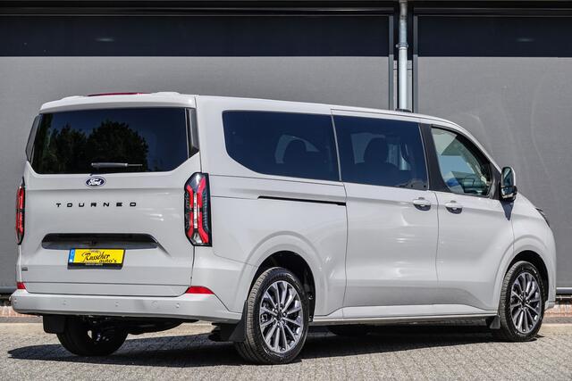 Ford TRANSIT CUSTOM L2H1 2.5 PHEV 233Pk Aut. | Tourneo Titanium X | Plug In Hybrid | 8-Persoons | 360° Camera | 2xSchuifdeur | Trekhaak | 19''
