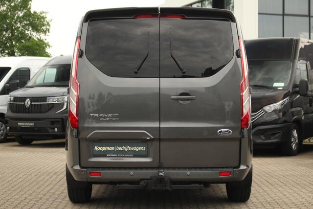 Ford TRANSIT CUSTOM 290 2.0TDCI 170pk L1H1 Limited DC | Leder | L+R Zijdeur | Trekhaak | Camera | Navi | Lease 342,- p/m