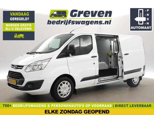 Ford TRANSIT CUSTOM 340 2.0 TDCI L2H1 Trend 170PK Automaat 2xSchuifdeur Airco Cruise 3 Persoons Parkeersensoren