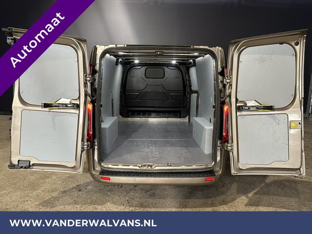 Ford TRANSIT CUSTOM 2.0 TDCI 131pk Automaat L2H1 Euro6 Airco | Navigatie | LED | Camera | LM velgen Cruisecontrol, Verwarmde voorruit, Stoelverwarming, Parkeersensoren, Bijrijdersbank