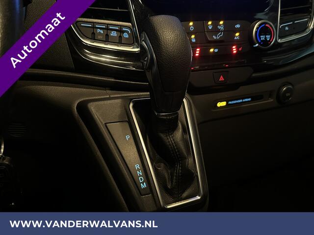 Ford TRANSIT CUSTOM 2.0 TDCI 131pk Automaat L2H1 Euro6 Airco | Navigatie | LED | Camera | LM velgen Cruisecontrol, Verwarmde voorruit, Stoelverwarming, Parkeersensoren, Bijrijdersbank