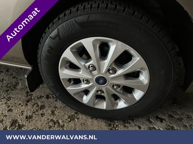 Ford TRANSIT CUSTOM 2.0 TDCI 131pk Automaat L2H1 Euro6 Airco | Navigatie | LED | Camera | LM velgen Cruisecontrol, Verwarmde voorruit, Stoelverwarming, Parkeersensoren, Bijrijdersbank