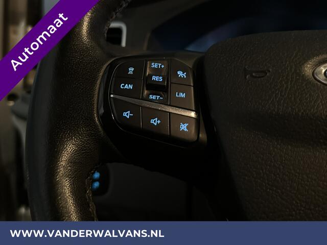 Ford TRANSIT CUSTOM 2.0 TDCI 131pk Automaat L2H1 Euro6 Airco | Navigatie | LED | Camera | LM velgen Cruisecontrol, Verwarmde voorruit, Stoelverwarming, Parkeersensoren, Bijrijdersbank