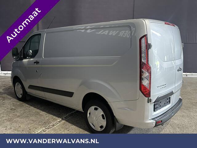 Ford TRANSIT CUSTOM 2.0 TDCI 131pk Automaat L1H1 Euro6 Airco | LED | Cruisecontrol | Verwarmde voorruit Parkeersensoren, Bijrijdersbank