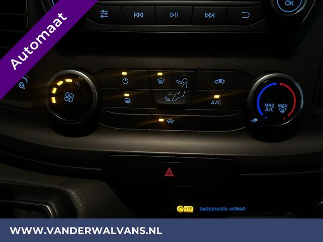 Ford TRANSIT CUSTOM 2.0 TDCI 131pk Automaat L1H1 Euro6 Airco | LED | Cruisecontrol | Verwarmde voorruit Parkeersensoren, Bijrijdersbank