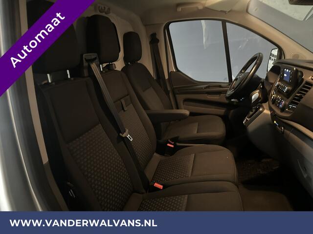 Ford TRANSIT CUSTOM 2.0 TDCI 131pk Automaat L1H1 Euro6 Airco | LED | Cruisecontrol | Verwarmde voorruit Parkeersensoren, Bijrijdersbank