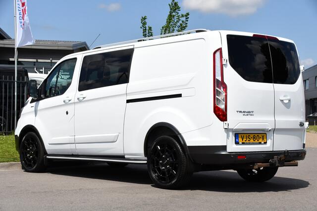 Ford TRANSIT CUSTOM 320 2.0 TDCI L2H1 Active DC PB Edition Adaptieve Cruise, Camera, Carplay, 170PK, Leder, Xenon, Trekhaak, Stoelverwarming, Uniek!