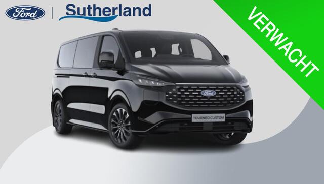 Ford TRANSIT CUSTOM Tourneo 340 2.5 PHEV L2H1 Titanium X 233pk | Incl. BTW/BPM Rijklaar | Luxury Pack | 16-weg elektrisch verstelbare AGR | Inklapbare trekhaak | Verwarmbaar stuurwiel |