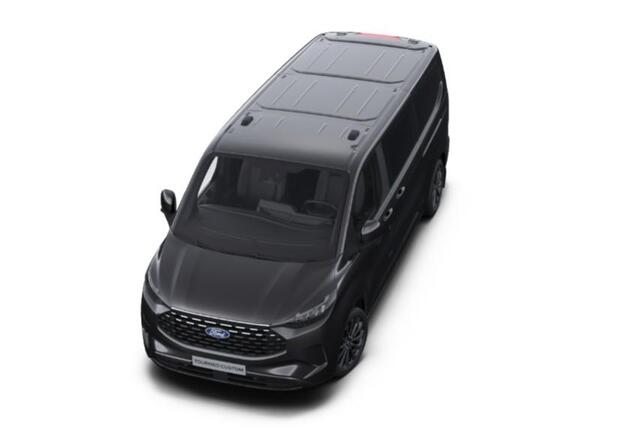 Ford TRANSIT CUSTOM Tourneo 340 2.5 PHEV L2H1 Titanium X 233pk | Incl. BTW/BPM Rijklaar | Luxury Pack | 16-weg elektrisch verstelbare AGR | Inklapbare trekhaak | Verwarmbaar stuurwiel |