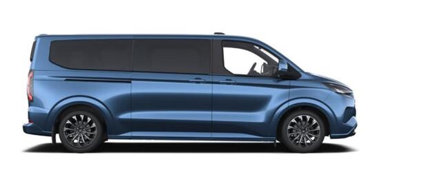 Ford TRANSIT CUSTOM Tourneo 340 2.5 PHEV L2H1 Titanium X 233pk | Incl. BTW/BPM Rijklaar | Luxury Pack | 16-weg elektrisch verstelbare AGR | Inklapbare trekhaak | Verwarmbaar stuurwiel |