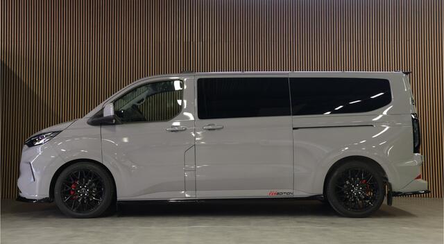 Ford TRANSIT CUSTOM 320 2.0 TDCI 150PK L2H1 DC LIMITED | BPM VRIJ | L+R Schuifdeur | ACC | Blind Spot | Navigatie | Camera | CarPlay | Lane Assist | Stoelverwarming | Raptor Edition | Trekhaak | Glaslook panelen | 6-Zitter | Dubbel Cabine | MODELJAAR 2025 | Verlengde fabriek