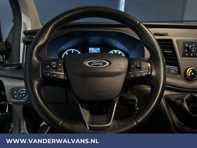 Ford TRANSIT CUSTOM 2.0 TDCI 131pk L1H2 Euro6 Airco | Cruiscontrol | Trekhaak 2500kg | Sidebars LM Velgen, Stoelverwarming, Parkeersensoren