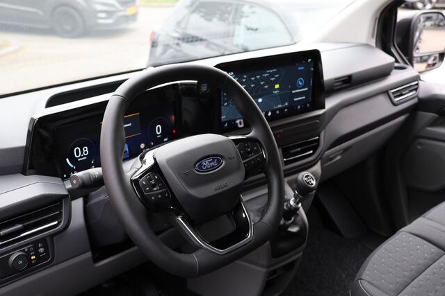 Ford TRANSIT CUSTOM 320 2.0 TDCI 150 PK L2H1 Limited | L+R Schuifdeur | ACC | Blind Spot | Camera | Lane Assist | Stoelverwarming | CarPlay | Navigatie | Raptor Edition | Trekhaak | 3-Zitter | MODELJAAR 2025 | Verlengde fabrieksgarantie tot 12-2029