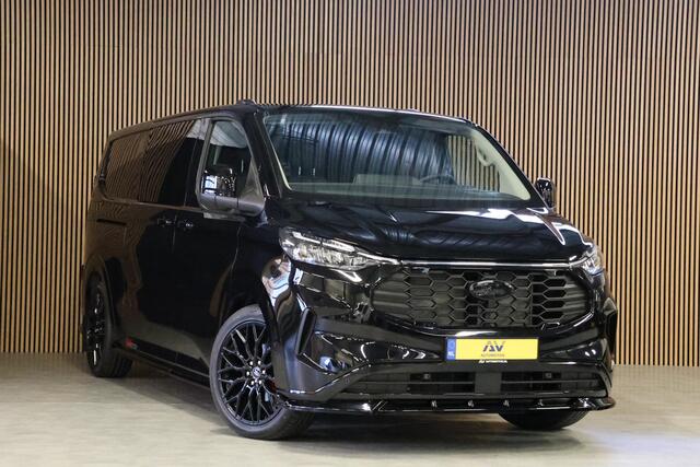 Ford TRANSIT CUSTOM 320 2.0 TDCI 150PK L2H1 DC LIMITED | L+R Schuifdeur | Dubbel Cabine | ACC | Blind Spot | Navigatie | Camera | CarPlay | Lane Assist | Raptor Edition | Trekhaak | 6-Zitter | Verlengde fabrieksgarantie tot 09-2029