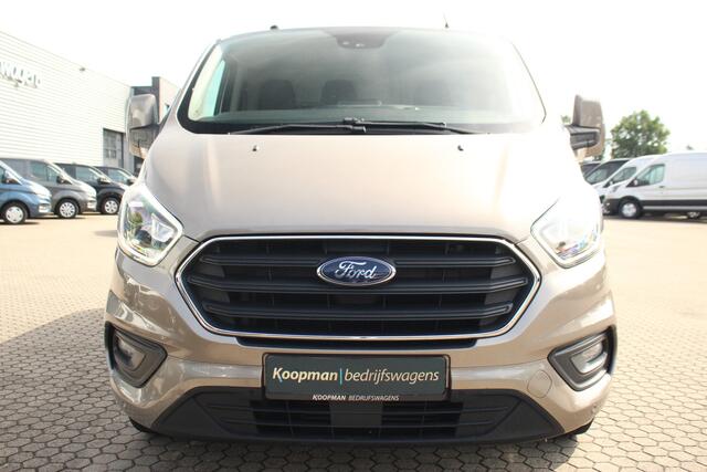 Ford TRANSIT CUSTOM 280 2.0TDCI 131pk L1H1 Limited | Automaat | Trekhaak | Camera | Navi | BLIS | Lease 324,- p/m