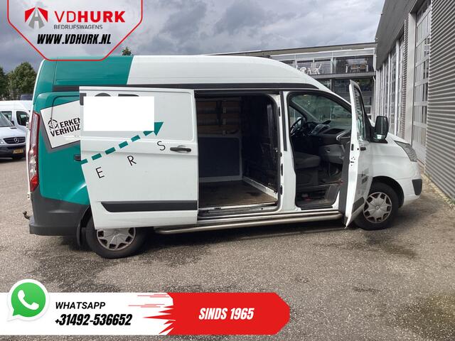Ford TRANSIT CUSTOM 2.0 TDCI L2H2 Trend EXPORT ONLY Airco/ Cruise/ Camera/ Sidebars/ PDC/ Trekhaak