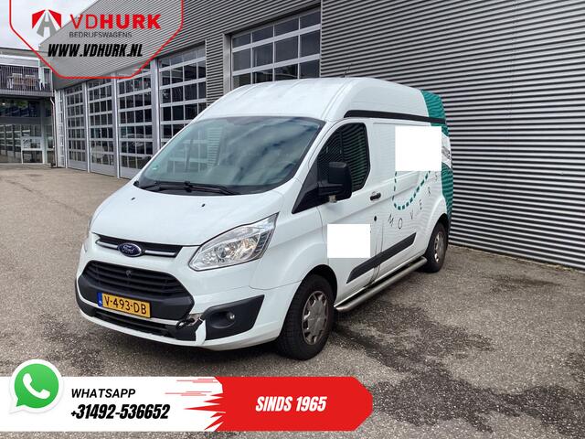 Ford TRANSIT CUSTOM 2.0 TDCI L2H2 Trend EXPORT ONLY Airco/ Cruise/ Camera/ Sidebars/ PDC/ Trekhaak