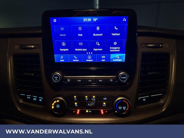 Ford TRANSIT CUSTOM 2.0 TDCI L2H1 Euro6 Airco | Camera | Navigatie | LED | Apple Carplay | 2800kg Trekvermogen Cruisecontrol, Parkeersensoren, Stoelverwarming, Verwarmde voorruit, Bijrijdersbank, Android auto
