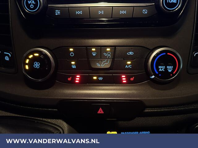 Ford TRANSIT CUSTOM 2.0 TDCI L2H1 Euro6 Airco | Camera | Navigatie | LED | Apple Carplay | 2800kg Trekvermogen Cruisecontrol, Parkeersensoren, Stoelverwarming, Verwarmde voorruit, Bijrijdersbank, Android auto