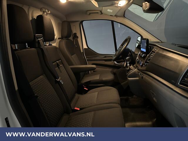 Ford TRANSIT CUSTOM 2.0 TDCI L2H1 Euro6 Airco | Camera | Navigatie | LED | Apple Carplay | 2800kg Trekvermogen Cruisecontrol, Parkeersensoren, Stoelverwarming, Verwarmde voorruit, Bijrijdersbank, Android auto