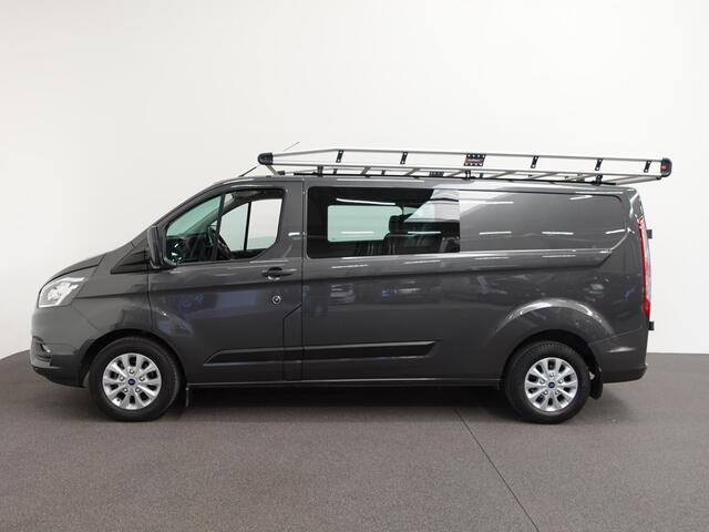 Ford TRANSIT CUSTOM 130pk Automaat L2H1 Trend Dubbele cabine Navigatie Cruise control Camera Parkeersensoren Imperiaal Airco Trekhaak
