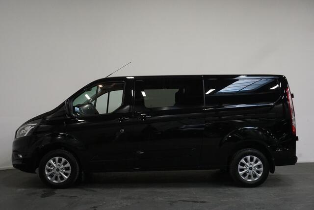 Ford TRANSIT CUSTOM 300 2.0 TDCI L2H1 Limited Dubbele cabine Navi| Airco| 2 Schuifdeuren | Trekhaak| PDC| Carplay| DAB|