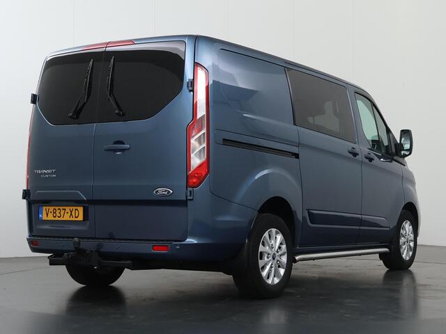 Ford TRANSIT CUSTOM 300 2.0 TDCI | L1 H1 | Trend | Dubbele Cabine | LM Velgen | Schuifdeur L+R | 5-zits | Sidebars | Airco | Bluetooth | Stoelverwarming