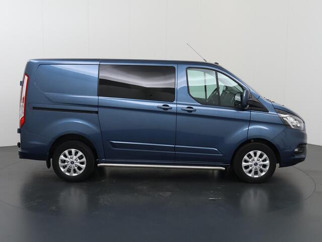 Ford TRANSIT CUSTOM 300 2.0 TDCI | L1 H1 | Trend | Dubbele Cabine | LM Velgen | Schuifdeur L+R | 5-zits | Sidebars | Airco | Bluetooth | Stoelverwarming